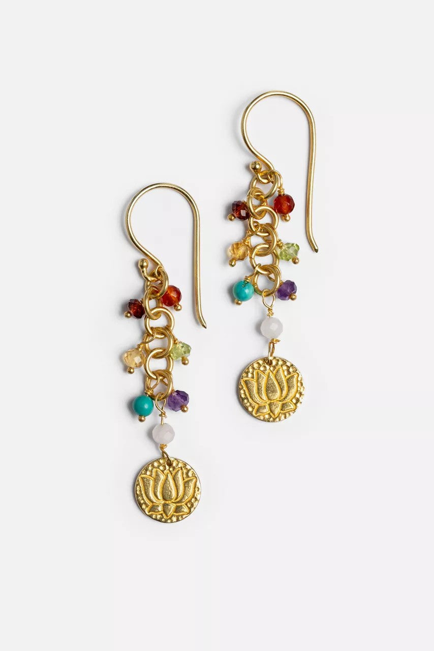 Johnny Was Women CHAKRA OF PARADISE BEADED EARRINGS