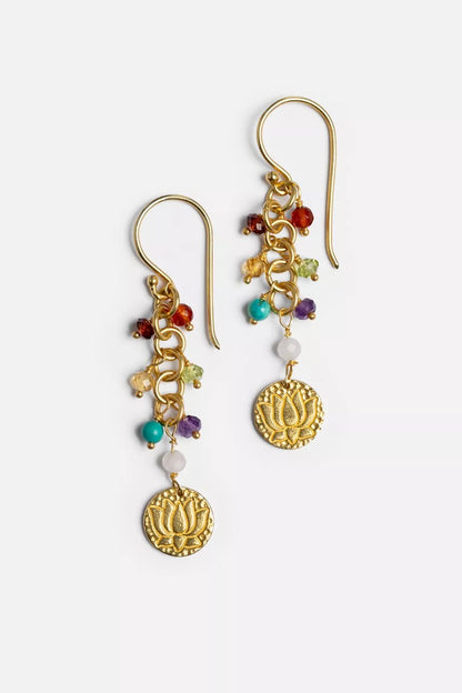 Johnny Was Women CHAKRA OF PARADISE BEADED EARRINGS