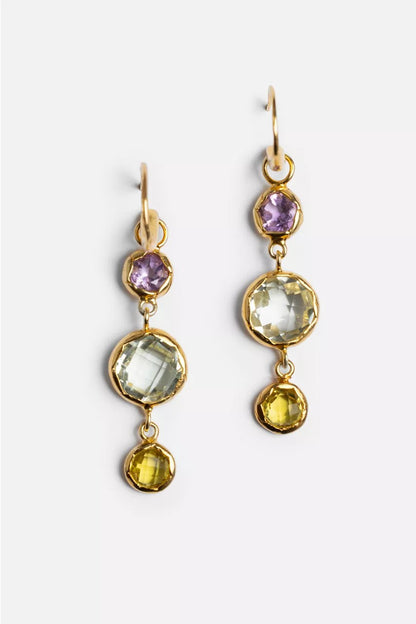 Johnny Was Women ENERGY AMULETS DANGLE EARRINGS