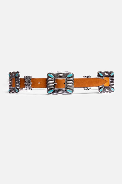 Johnny Was Women PIAZZA ITALIAN LEATHER CONCH BELT