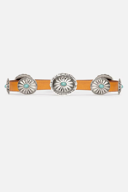 Johnny Was Women PETALO ITALIAN LEATHER CONCH BELT