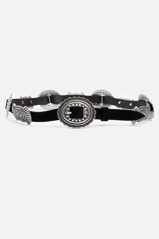 Johnny Was Women Sole Italian Leather Conch Belt