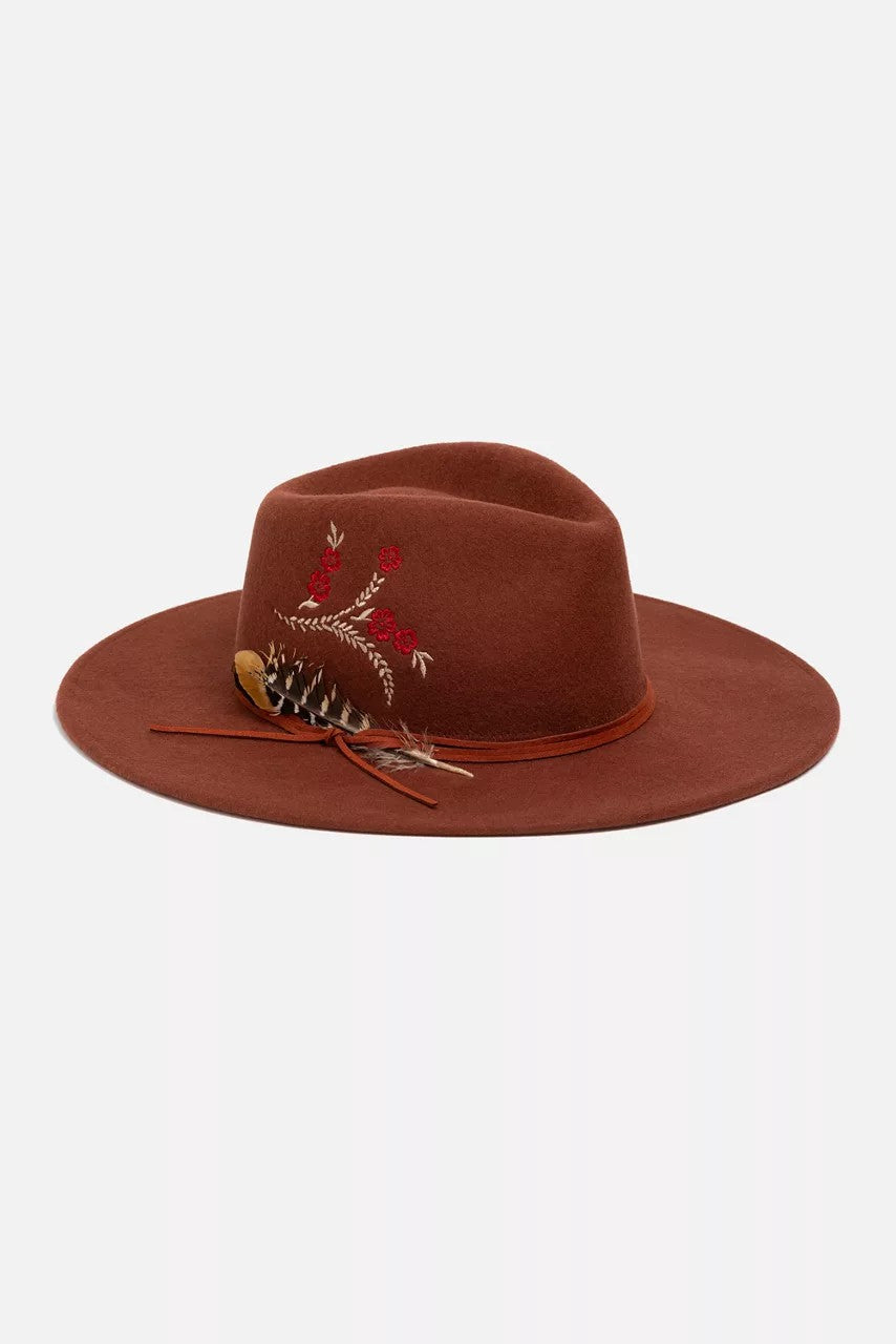 Johnny Was Women HUMMINGBIRD FEATHER HAT
