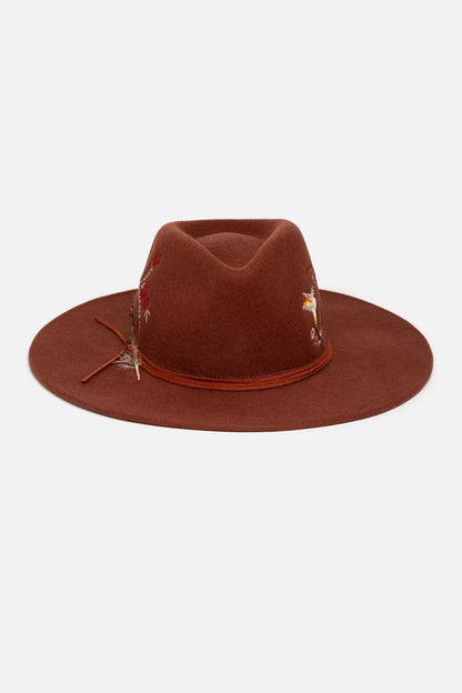 Johnny Was Women HUMMINGBIRD FEATHER HAT
