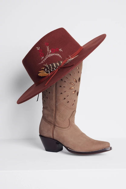 Johnny Was Women HUMMINGBIRD FEATHER HAT