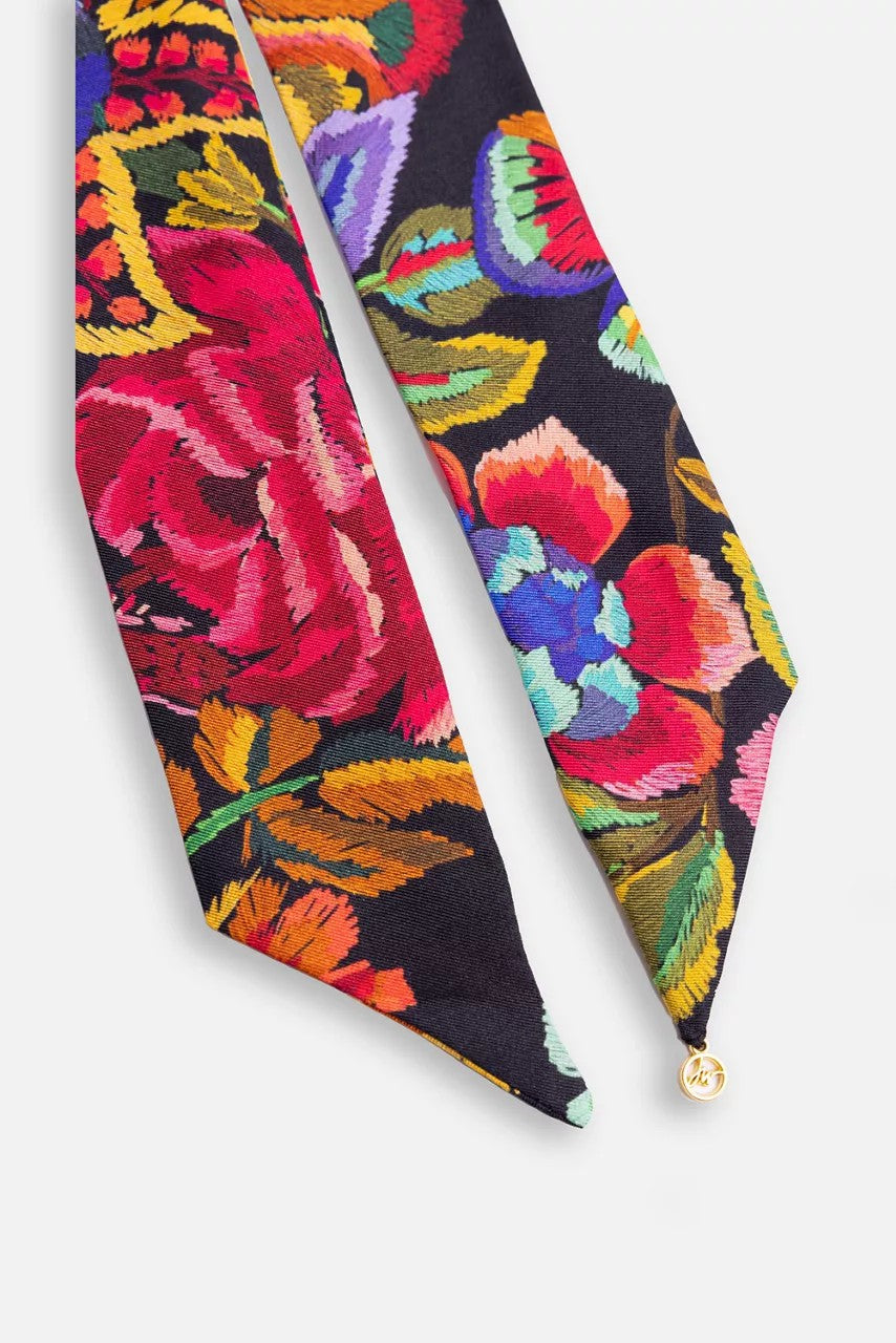 Johnny Was Women ANTIQUA FLOWER SILK SCARF