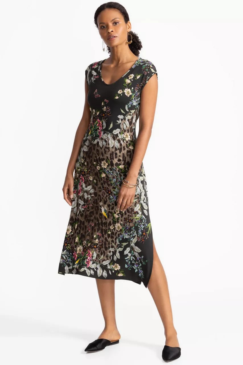 Johnny Was Women THE JANIE FAVORITE HIGH SLIT KNIT DRESS