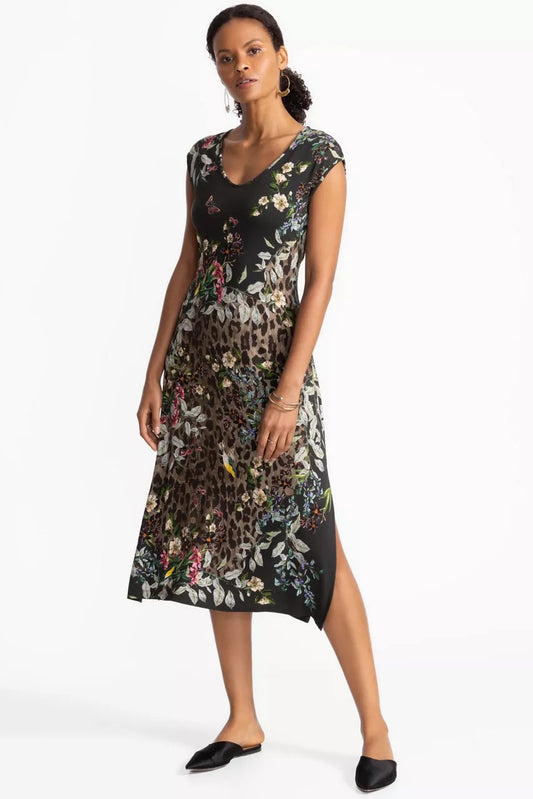 Johnny Was Women THE JANIE FAVORITE HIGH SLIT KNIT DRESS