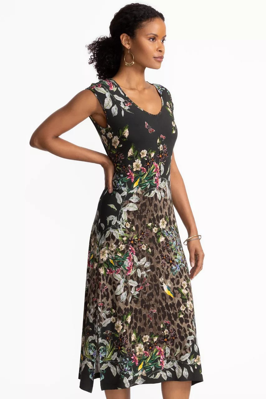 Johnny Was Women THE JANIE FAVORITE HIGH SLIT KNIT DRESS