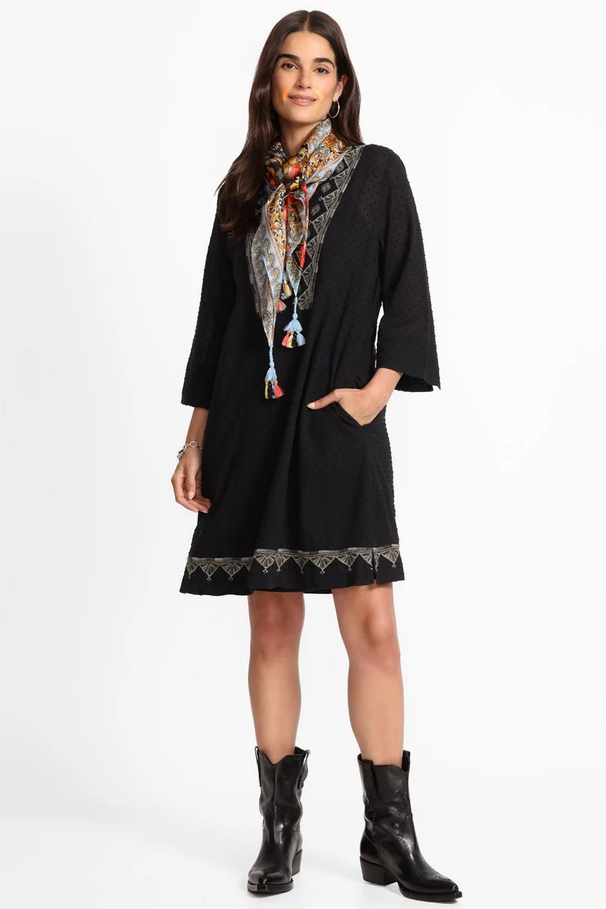 Johnny Was Women DOBBY PRINCESS SEAM DRESS