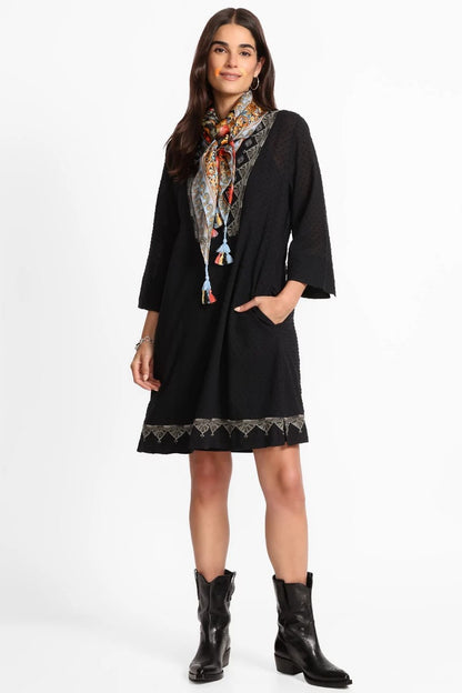 Johnny Was Women DOBBY PRINCESS SEAM DRESS