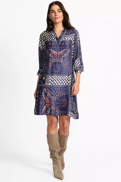 Johnny Was Women HENLEY DRESS