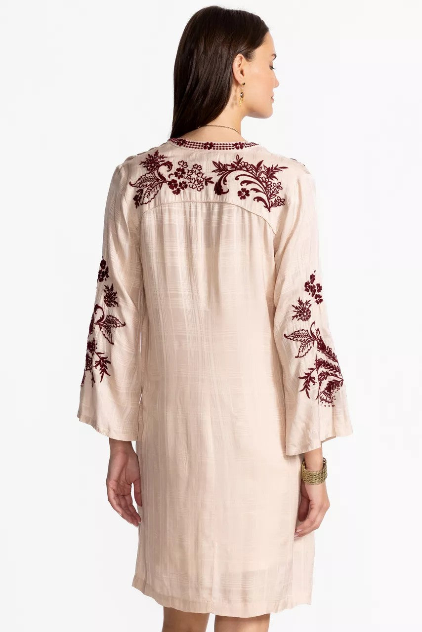 Johnny Was Women WESTERN PIPED YOKE DRESS