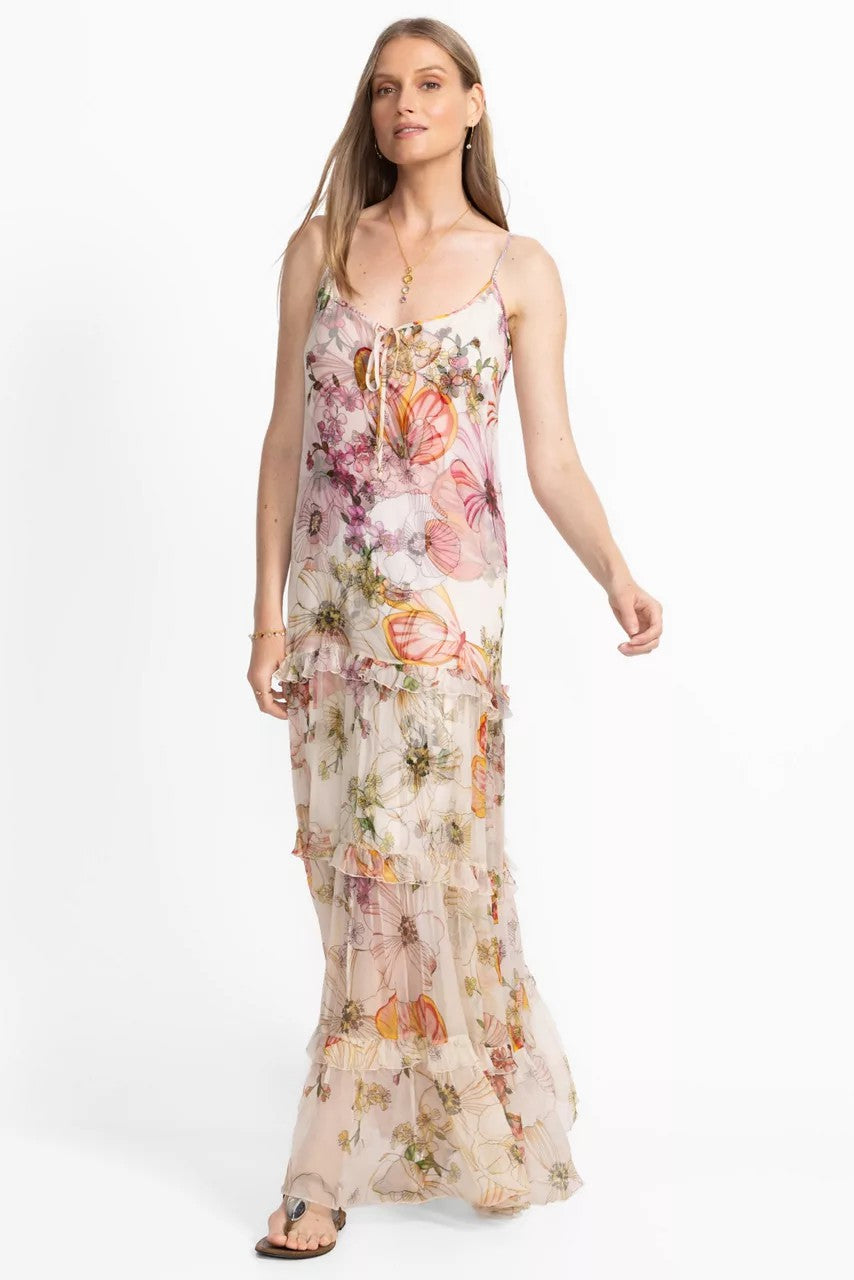 Johnny Was Women BAILEY TIERED MAXI DRESS