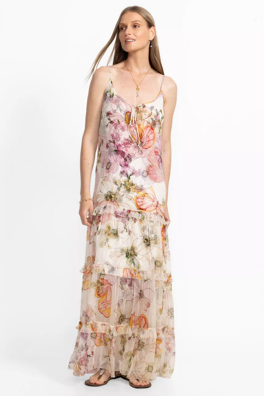 Johnny Was Women BAILEY TIERED MAXI DRESS