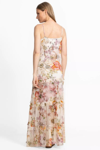 Johnny Was Women BAILEY TIERED MAXI DRESS