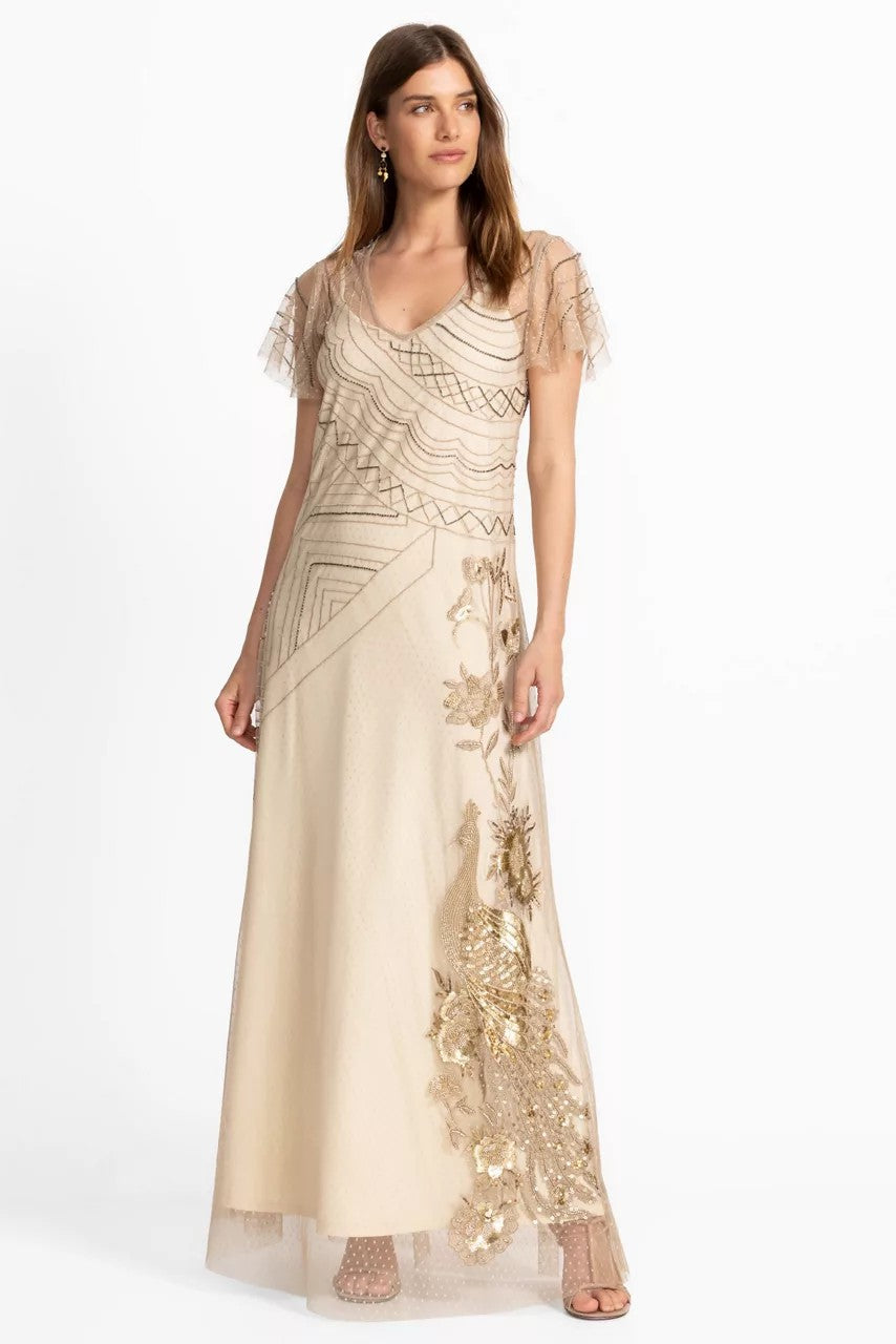 Johnny Was Women AMERYS SEQUIN MESH DRESS