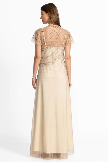 Johnny Was Women AMERYS SEQUIN MESH DRESS