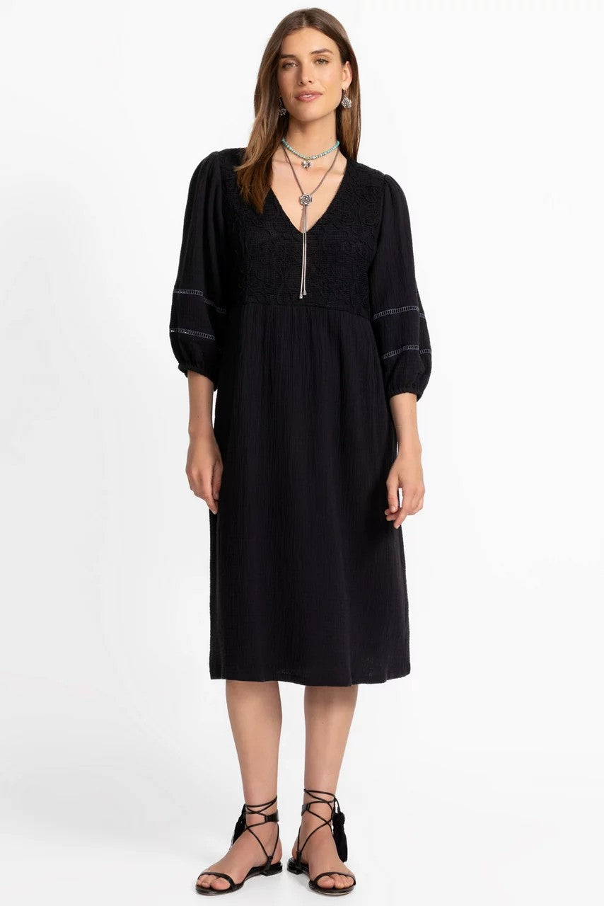 Johnny Was Women DOLMAN MIDI WITH CONTRAST YOKE