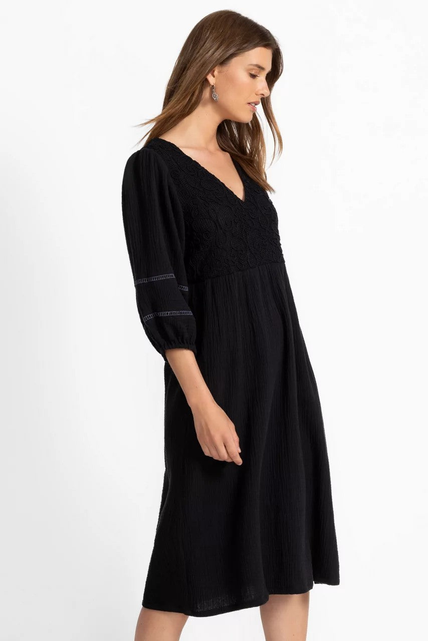 Johnny Was Women DOLMAN MIDI WITH CONTRAST YOKE