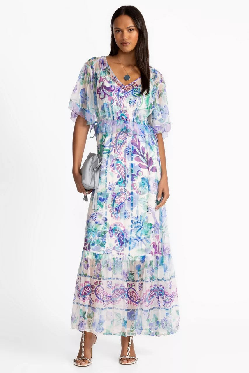 Johnny Was Women ANNAMARIE FLUTTER MAXI DRESS