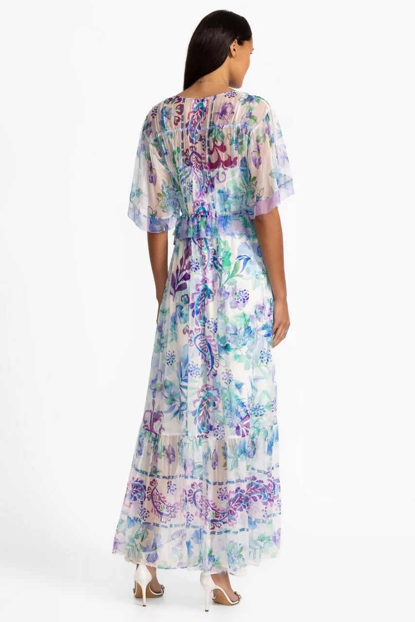 Johnny Was Women ANNAMARIE FLUTTER MAXI DRESS