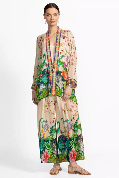 Johnny Was Women SHAE PRINTED KIMONO