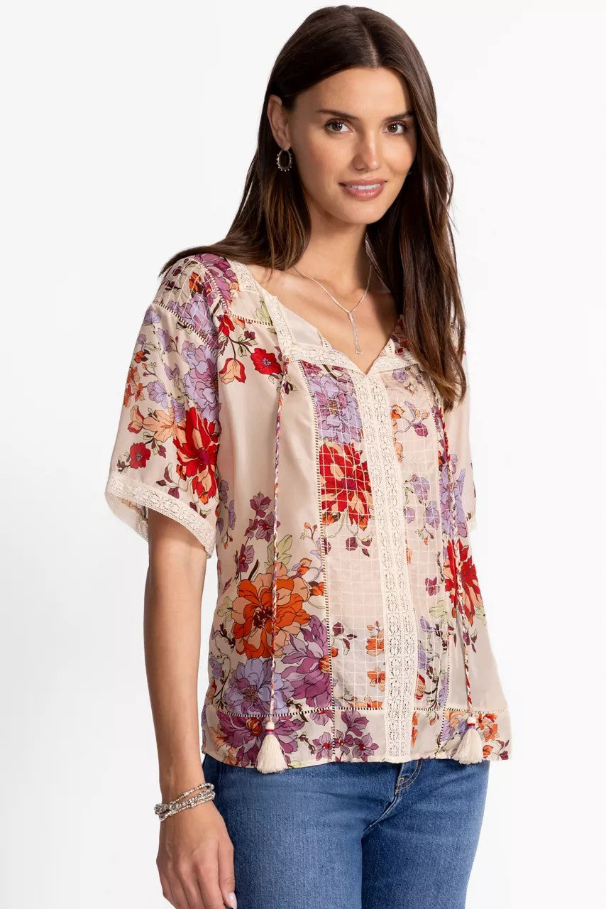 Johnny Was Women SONIA LACE BLOUSE
