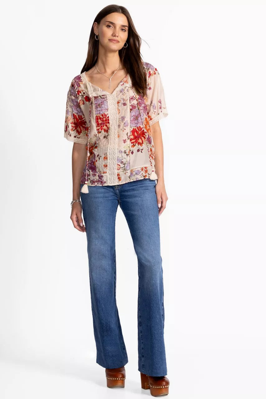 Johnny Was Women SONIA LACE BLOUSE