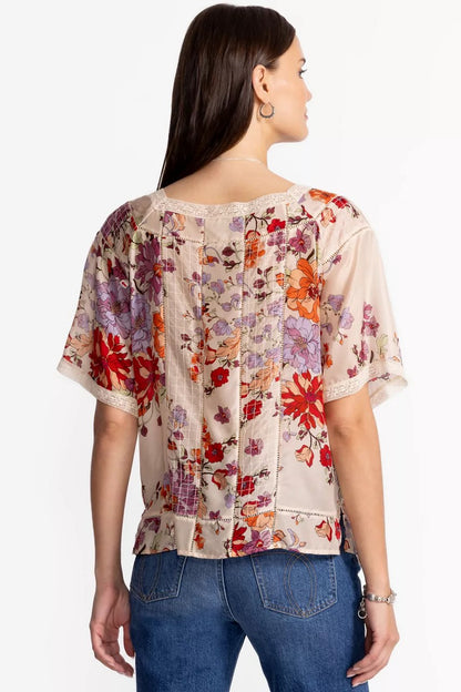 Johnny Was Women SONIA LACE BLOUSE