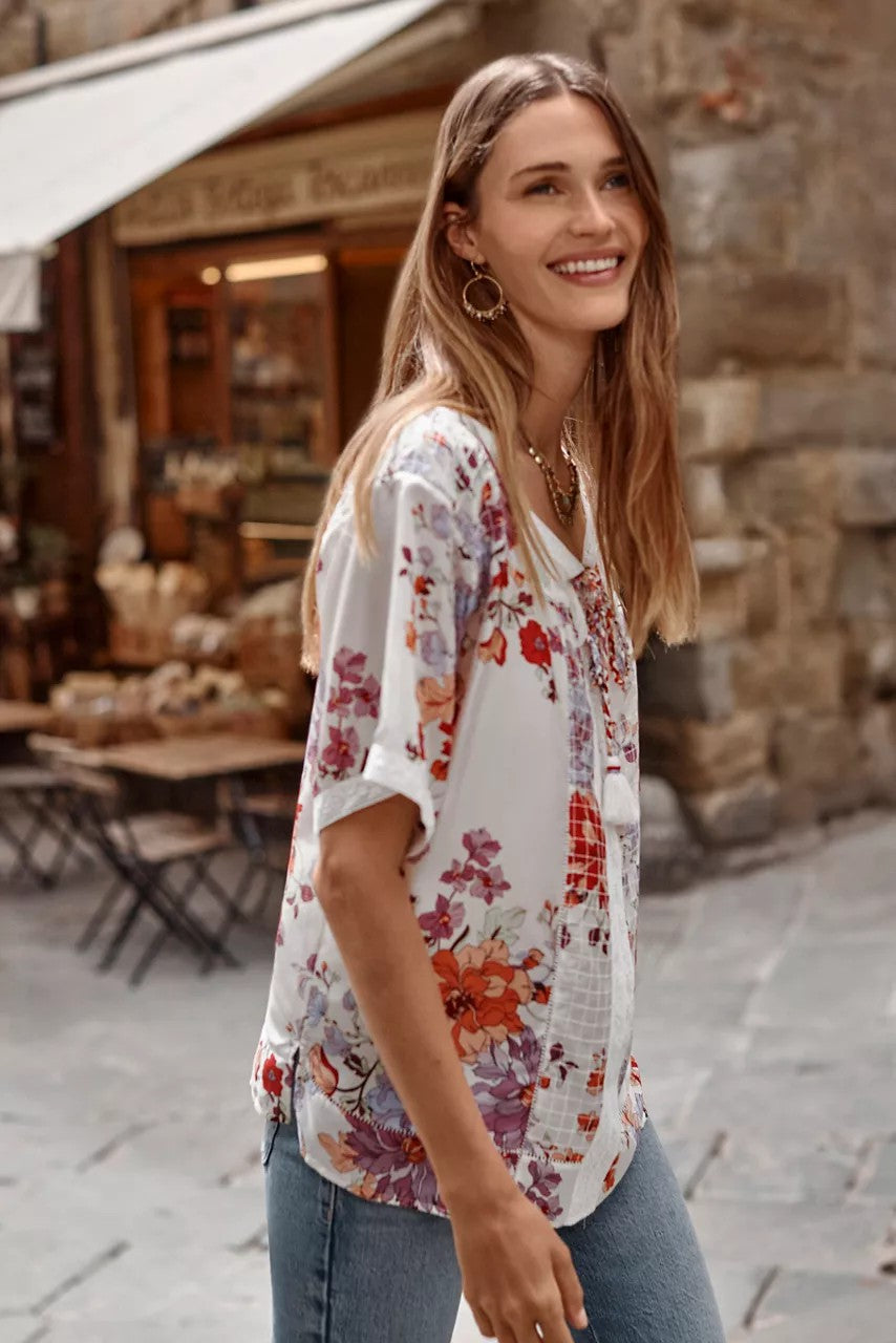 Johnny Was Women SONIA LACE BLOUSE
