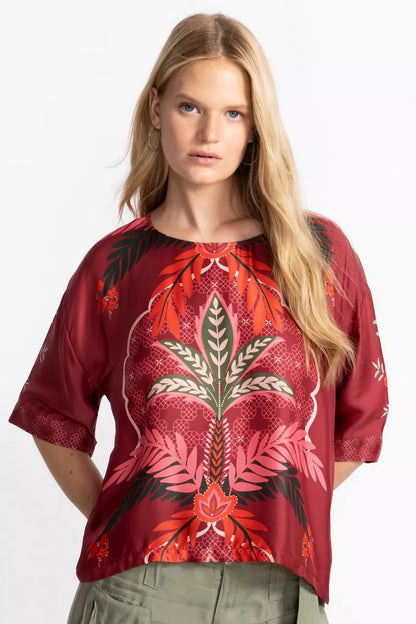 Johnny Was Women ARDEN OVERSIZED BLOUSE