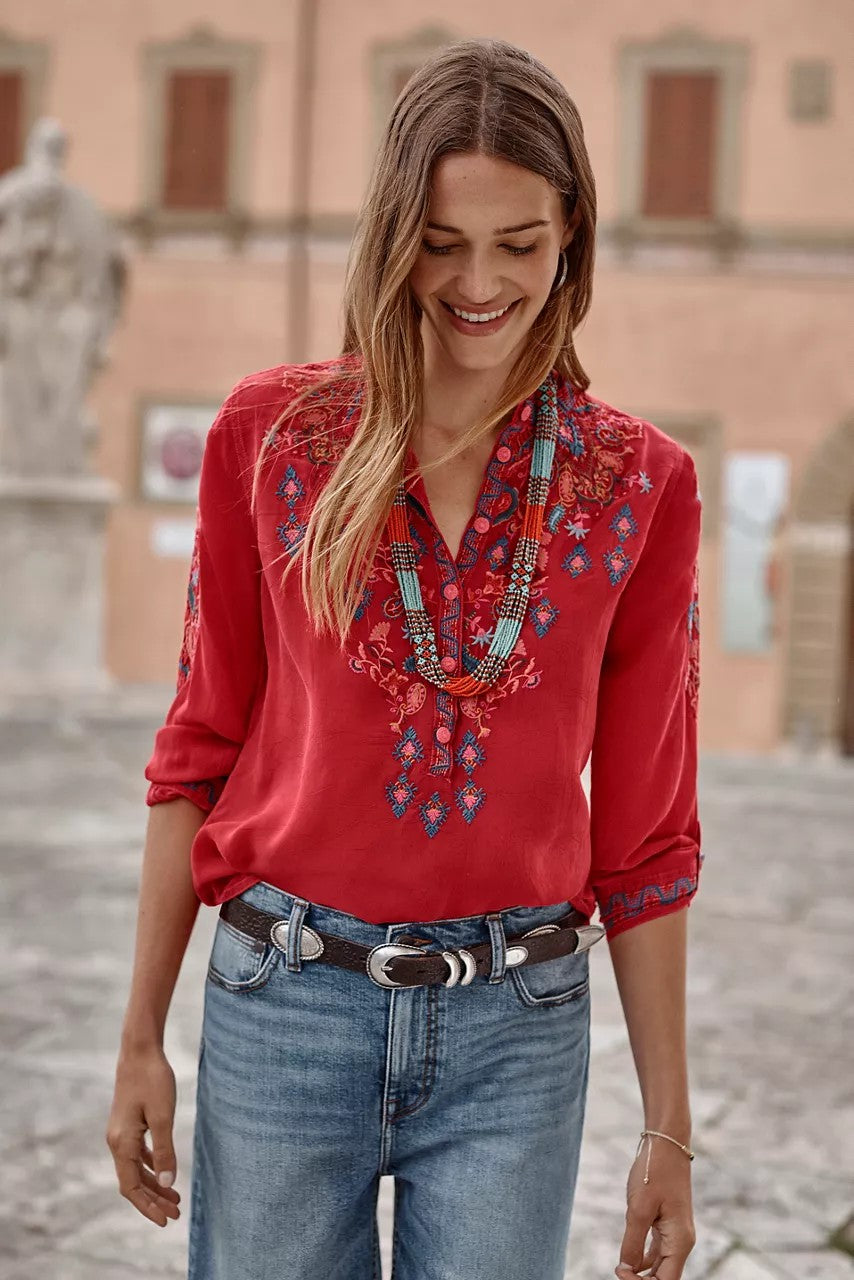Johnny Was Women ALBA BLOUSE
