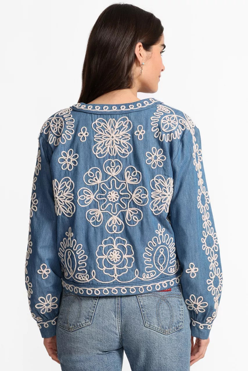 Johnny Was Women SOUTACHE BOLERO JACKET