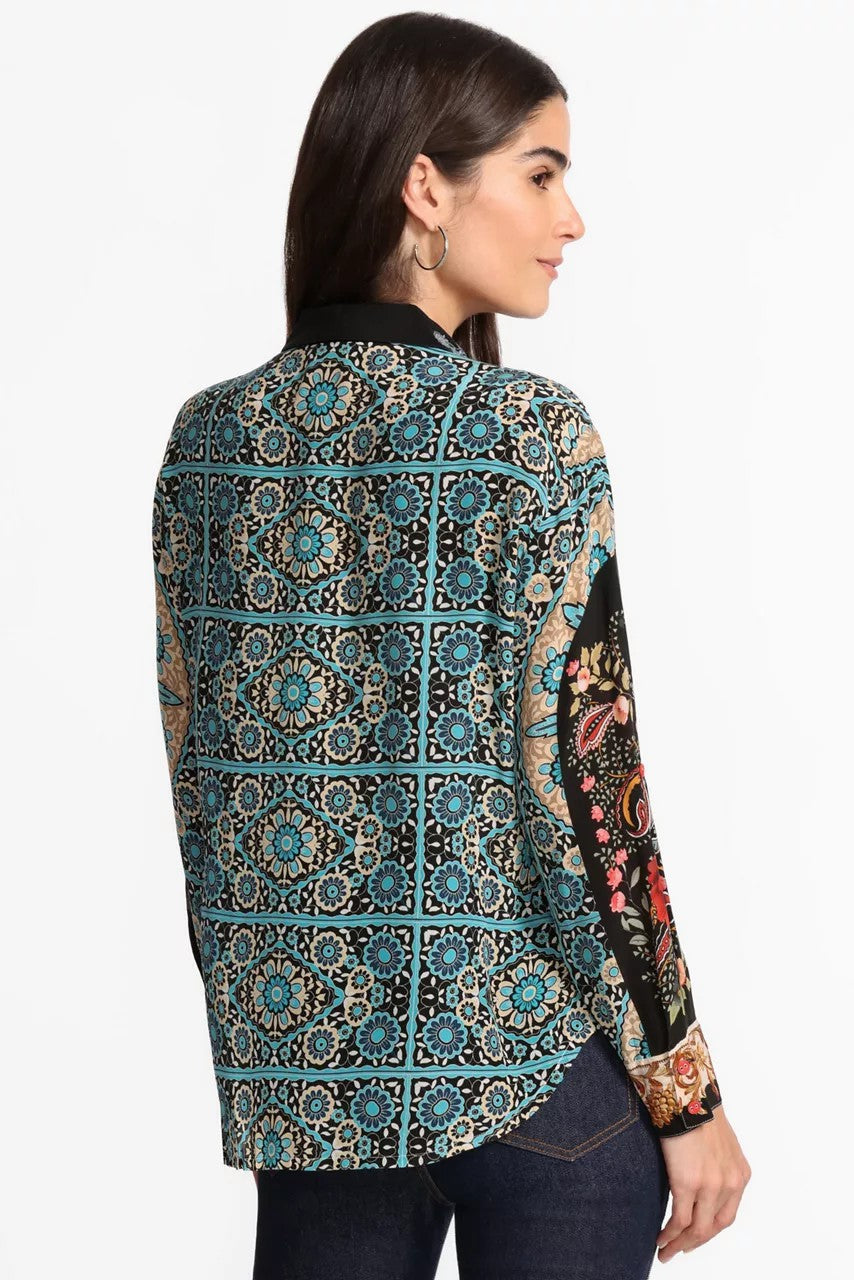 Johnny Was Women CACHEMIRE SHIRT