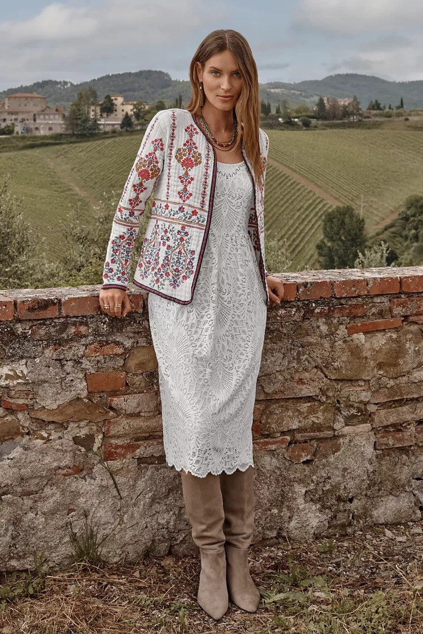 Johnny Was Women WENDY EMBROIDERED JACKET