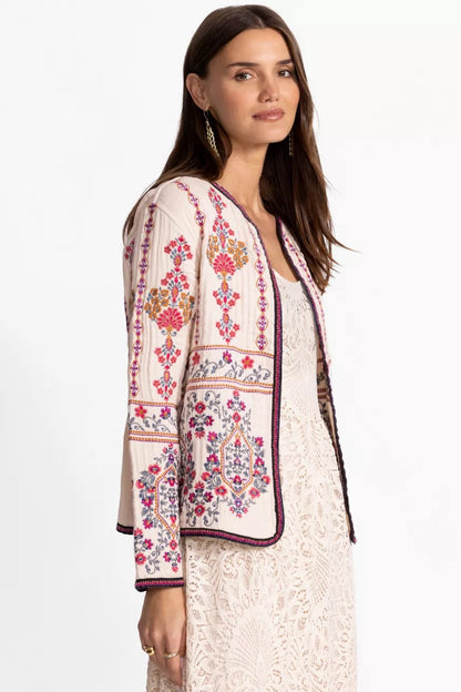 Johnny Was Women WENDY EMBROIDERED JACKET