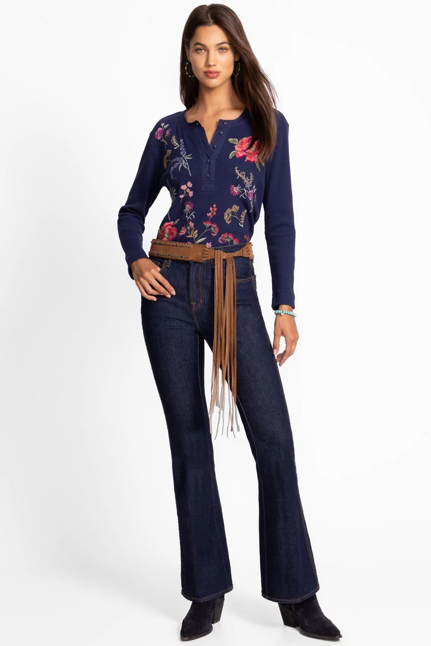 Johnny Was Women MIXED MEDIA HENLEY THERMAL