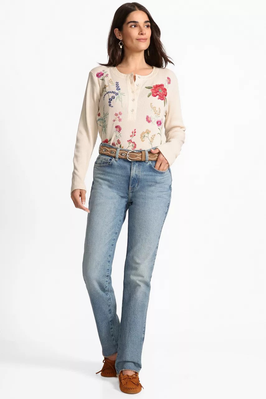 Johnny Was Women MIXED MEDIA HENLEY THERMAL