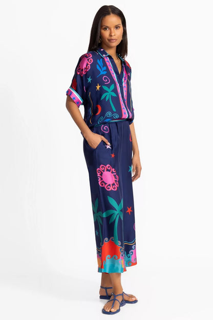 Johnny Was Women JULISSA CROPPED EASY PANT