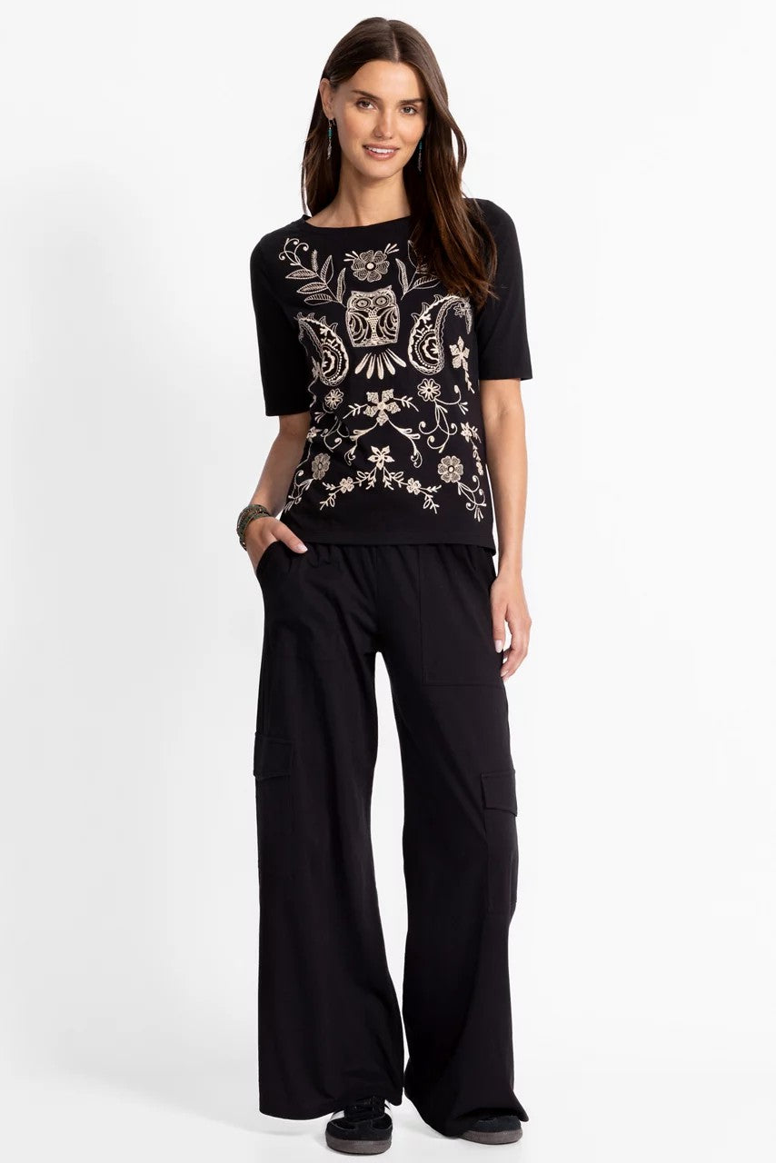 Johnny Was Women KNIT DRAWSTRING CARGO PANT