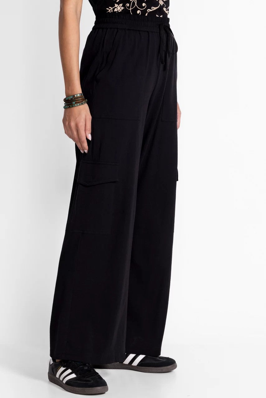 Johnny Was Women KNIT DRAWSTRING CARGO PANT