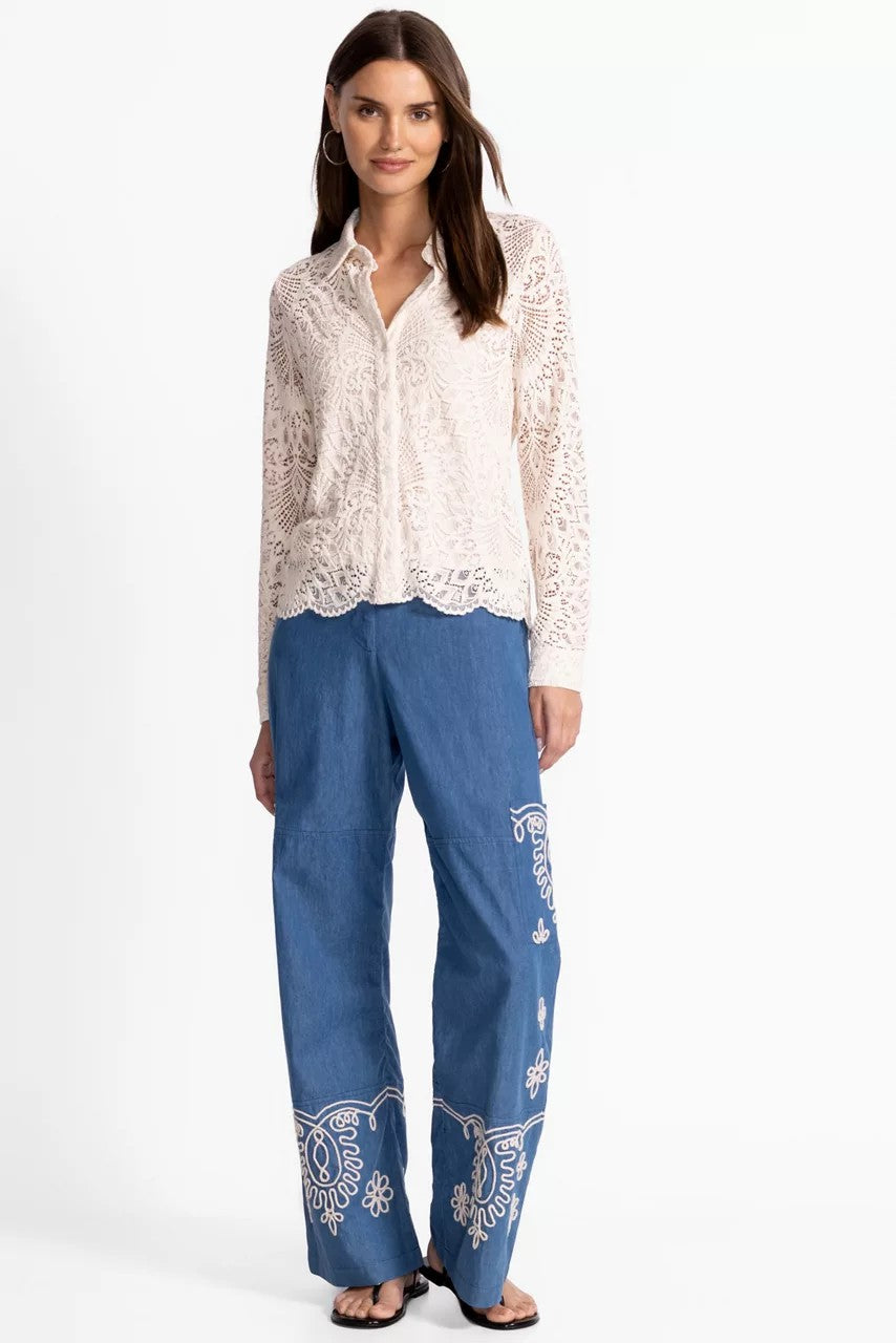 Johnny Was Women SOUTACHE CARGO PANT