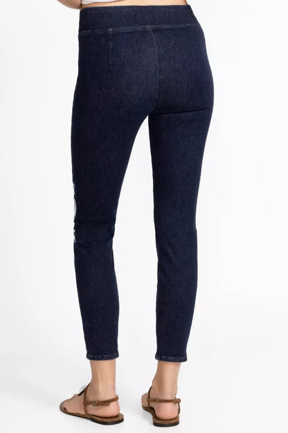 Johnny Was Women THE PULL ON CROPPED SKINNY JEAN