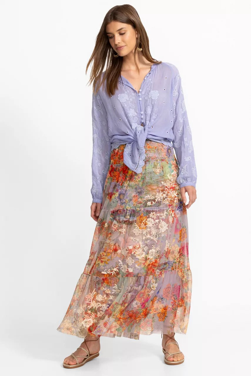 Johnny Was Women KATY MESH SKIRT