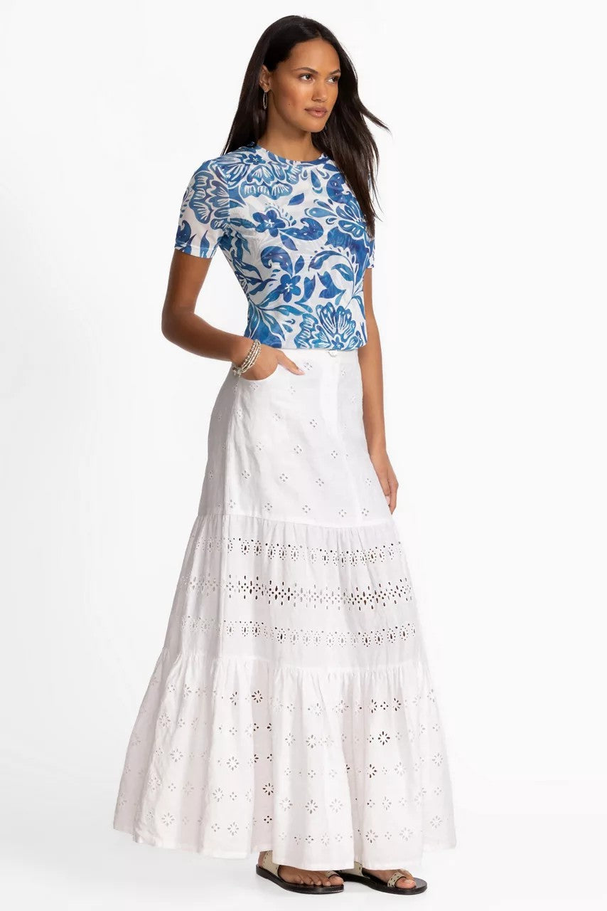Johnny Was Women CIELITO TIERED SKIRT
