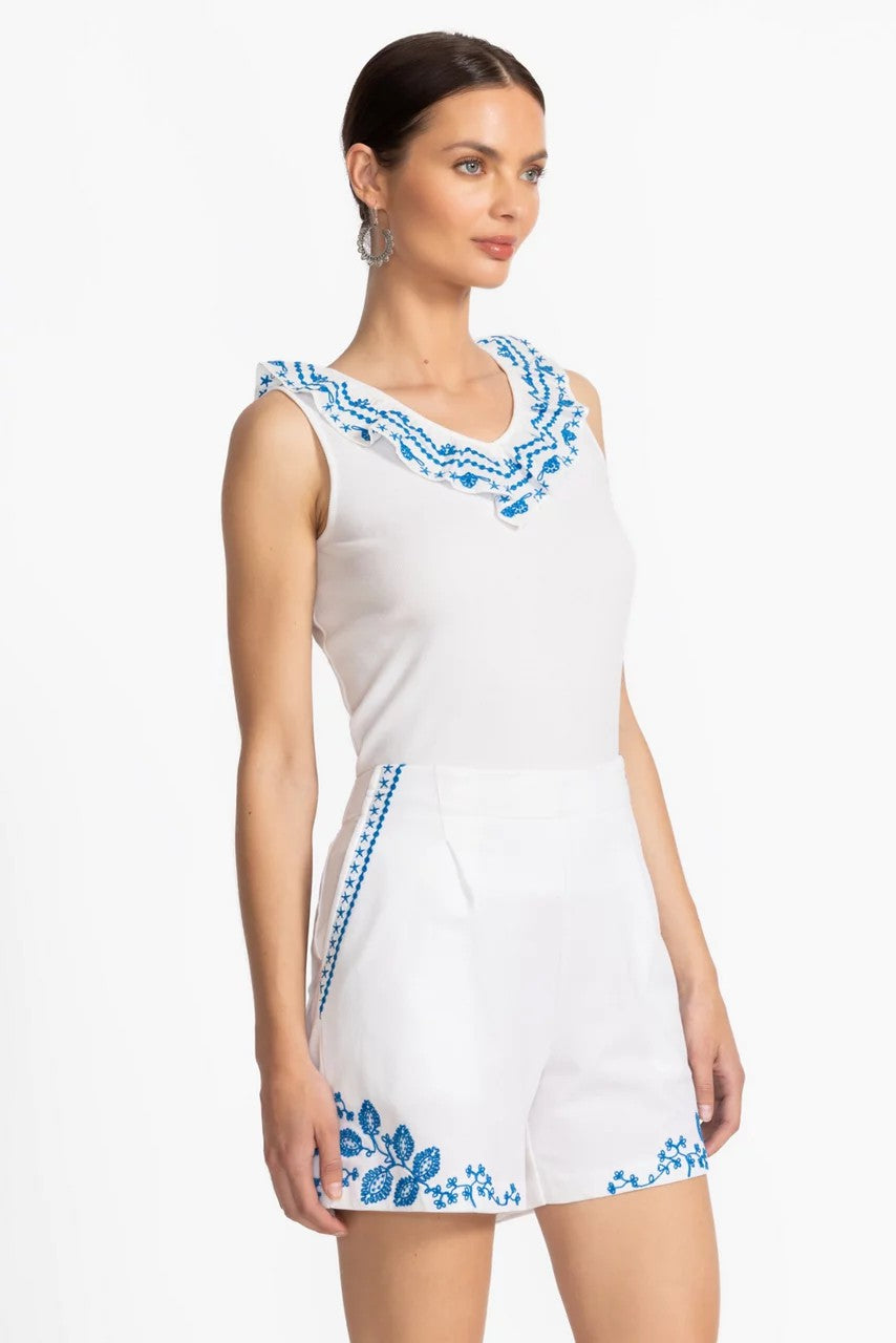Johnny Was Women FRENCH TERRY PLEATED SHORT