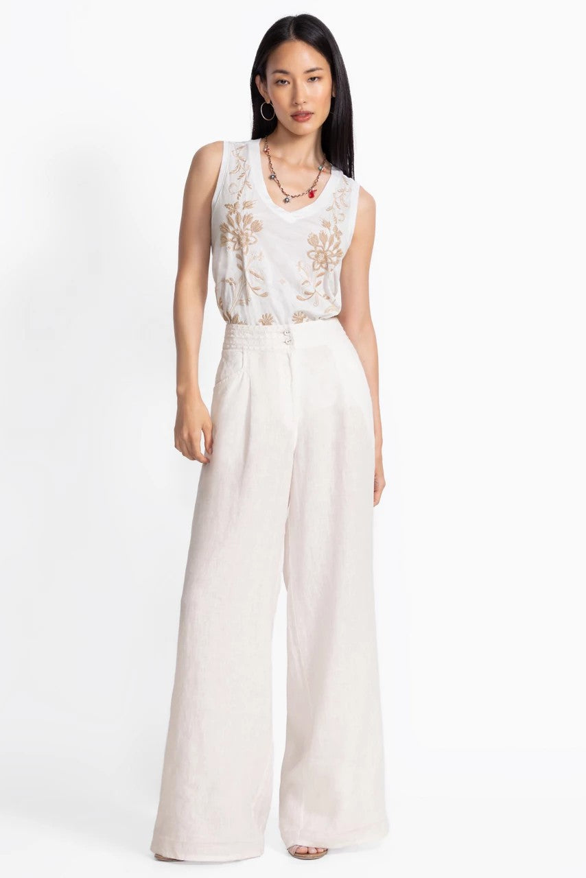 Johnny Was Women WIDE LEG PLEAT PANT