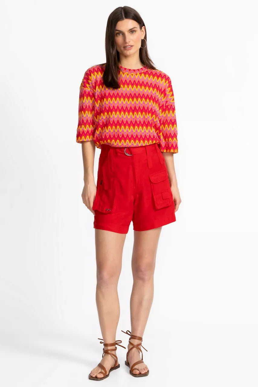 Johnny Was Women HAILEY CARGO SHORT