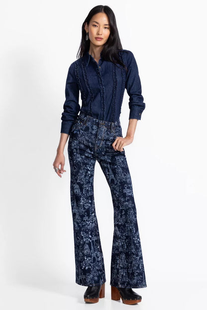Johnny Was Women THE STRAIGHT FLARE JEAN
